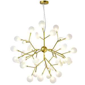 Подвесная люстра Natali Kovaltseva Grace GRACE 75128/6C GOLD SATIN